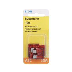 Bussmann 10 amps ATC Red Blade Fuse 5 pk