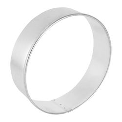 R&M International Corp 5 in. W X 5 in. L Buscuit Cookie Cutter Silver 1 pc