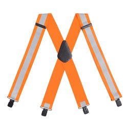 Carhartt 5.12 in. L X 0.98 in. W Nylon Suspenders Orange 1 each