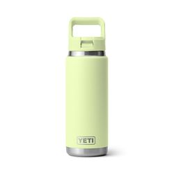 YETI Rambler 26 oz Grasshopper BPA Free Bottle with Straw Cap