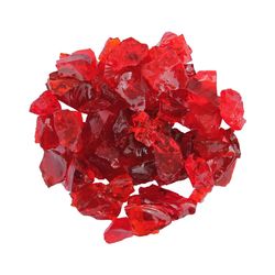 Hiland Glass Fire Bowl Filler 0.5 in. H X 0.5 in. W X 1 in. D
