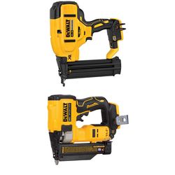 DEWALT 20V MAX* XR 18 Guage Cordless Brad Nailer with DEWALT ATOMIC 20V MAX* 23 Ga. Pin Nailer