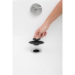 Umbra Black Silicone Drain Protector