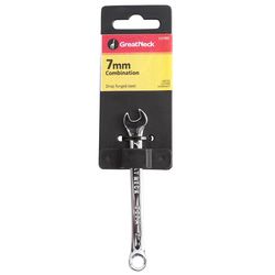 GreatNeck 7 mm X 7 mm Metric Combination Wrench 1 pc