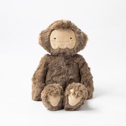 Slumberkins Bigfoot's Self-Esteem Plush & Book Kin Set Brown 3 pc