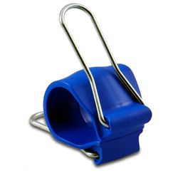 GadgetKlip 2 in. D X 1.75 in. L Blue Plastic Cable Management Clip