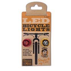 Lucky Jack Multiple Materials Bike Lights Red and Yellow