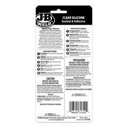 J-B Weld High Strength Silicone Adhesive Sealant Gel 3 oz