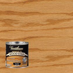 Varathane Premium Semi-Transparent Golden Pecan Oil-Based Urethane Modified Alkyd Wood Stain 1/2 pt