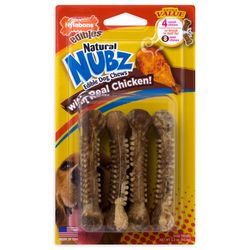 Nylabone Nubz Chicken Chews For Dogs 4 pk