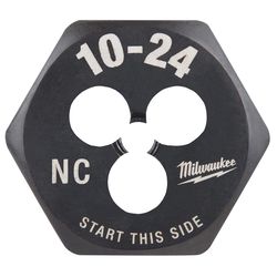 Milwaukee SAE 10-24 Hex Threading Die