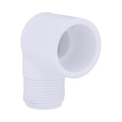 Charlotte Pipe Schedule 40 3/4 in. Slip X 3/4 in. D MPT PVC Street Elbow 1 pk