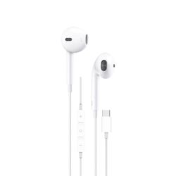 MonkeyZ Type C Earbuds - 4 FT Earpiece w/Microphone