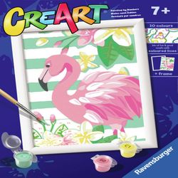 Ravensburger CreArt Think Pink Paint By Number Set Multicolored 13 pc