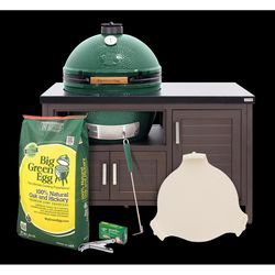 Big Green Egg XL Cooking Island Aluminum/Steel 32 in. H X 29 in. W X 50.4 in. L