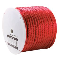 Koch Industries 5/8 in. D X 140 ft. L Red Solid Braided Polypropylene Derby Rope
