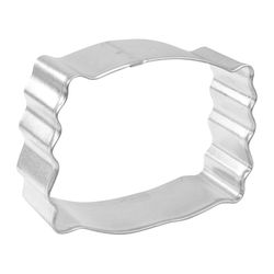 R&M International Corp 4 in. L Candy Bar Cookie Cutter Silver 1 pc