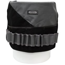 McGuire-Nicholas 18.5 in. W X 13.25 in. H Denier Polyester Bucket Organizer 36 pocket Black/Gray 1 p