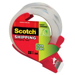 3M Scotch 1.88 in. W X 38.2 in. L Packaging Tape with Dispenser 1 pk