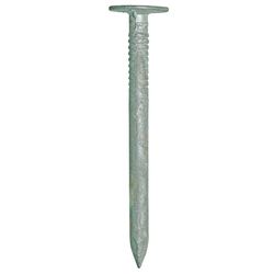 Grip-Rite 1-3/4 in. Roofing Hot-Dipped Galvanized Steel Nail Flat Head 1 lb