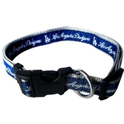 Pets First Los Angeles Dodgers Los Angeles Dodgers Los Angeles Dodgers Nylon Dog Collar Large