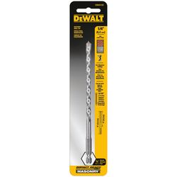 DeWalt 1/4 in. X 6 in. L Carbide Tipped Impact Ready Drill Bit Hex Shank 1 pc