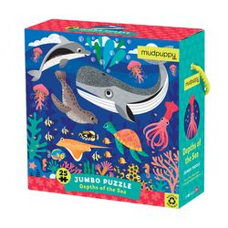 Mudpuppy Jumbo Puzzle Multicolored