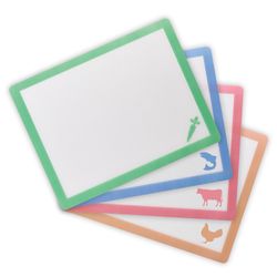 HIC KITCHEN Assorted Polypropylene Cutting Board Mat