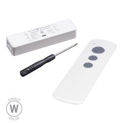 Armacost Lighting ProLine 1-3/8 in. L White Battery Powered LED Smart-Enabled Tape Light Remote 1 pk