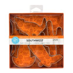 R&M International Silver Steel Cookie Cutter Set