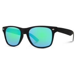 WearMe Pro Sunglasses Black Frame Purple Lens