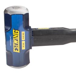 Estwing 8 lb Steel Straight Sledge Hammer 30 in. Steel Handle