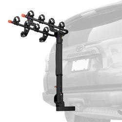 Retrospec Lenox Plus (1) Steel Hitch Mount Car Bike Rack Black