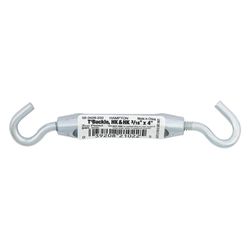 Hampton Zinc-Plated Aluminum/Steel 0.154 in. D Turnbuckle 60 lb 4.0 in. L