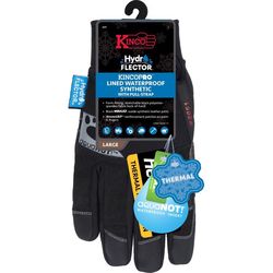 Kinco XL Synthetic Leather Winter Black Grip Gloves