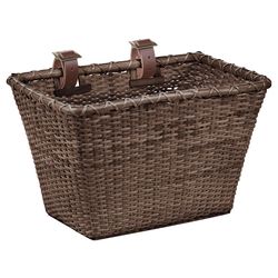 Retrospec Wire Bike Basket 5 lb Dark Stain