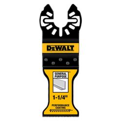 DEWALT Performance Coating 1-1/4 in. W Bi-Metal Oscillating Blade 1 pk