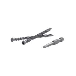 FastenMaster TrapEase No. 8 X 2-1/2 in. L Gray Torx Ttap Trim Head Deck Screws 5 lb 350 pk