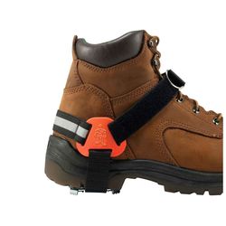 Ergodyne Trex Men's Rubber/Steel Strap-On Heel Ice Cleats Black M/L 1 pair