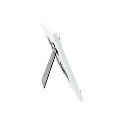 Pavilion We People Galvanized White MDF Picture Frame 4 x 6 in.