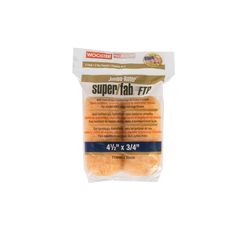 Wooster Super/Fab FTP Synthetic Blend 4-1/2 in. W X 3/4 in. Paint Roller Cover 2 pk