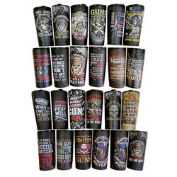 Novelty Inc Tac Gear 20 oz Assorted BPA Free Patriot Insulated Cup
