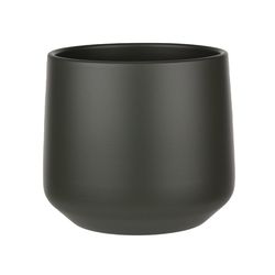 Syndicate Sales 6.5 in. H X 6.5 in. W X 6.5 in. D X 6 in. D Ceramic Planter Dark Camouflage