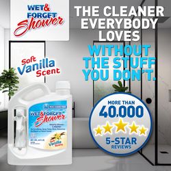 Wet & Forget Vanilla Scent Shower Cleaner 64 oz Spray