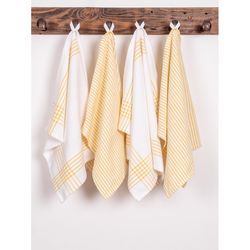 Monaco Ochre Cotton Kitchen Towel