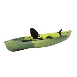 Lifetime Plastic Lime Kayak 31 in. W X 120 in. L