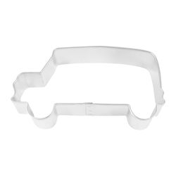 R&M International Corp 3 in. W X 5 in. L Bus Cookie Cutter Silver