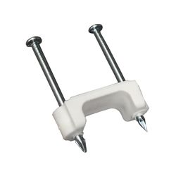 Gardner Bender 1/2 in. W Plastic Insulated Cable Staple 15 pk