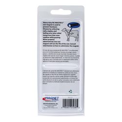 Magnet Source Ru-Master 5 3.375 in. L X .75 in. W Silver Cow Magnet 1 pc