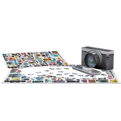 Eurographics Classic Camera Tin Collectible Tins with Puzzles Multicolored 550 pc